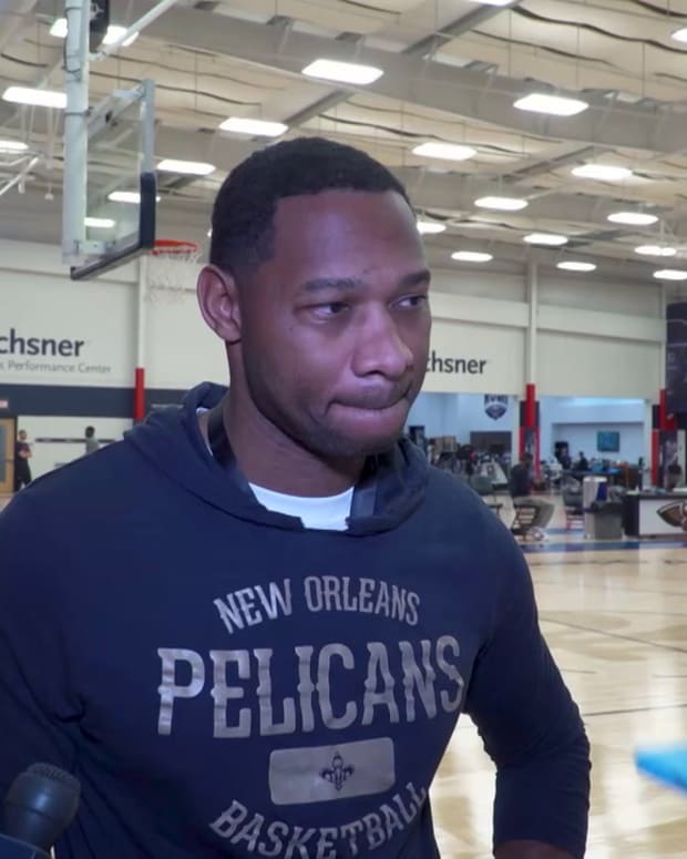 Willie Green and Jonas Valaciunas Post-Practice Interview - 11-16